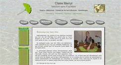 Desktop Screenshot of clairemerryl.com