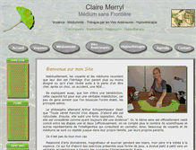 Tablet Screenshot of clairemerryl.com
